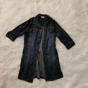 Girls denim dress/jacket